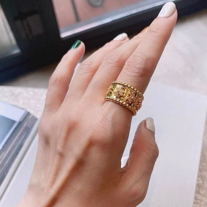Clover Elegance Ring
