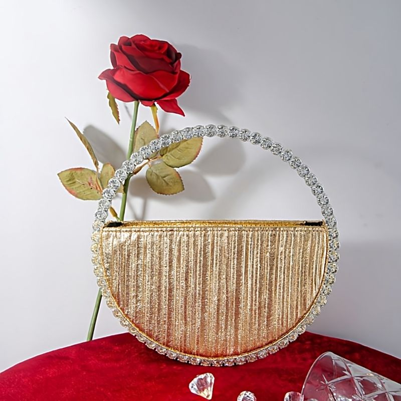 Round Evening Clutch