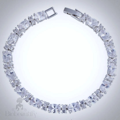 Adelaide Cubic Zirconia Wedding Bracelet