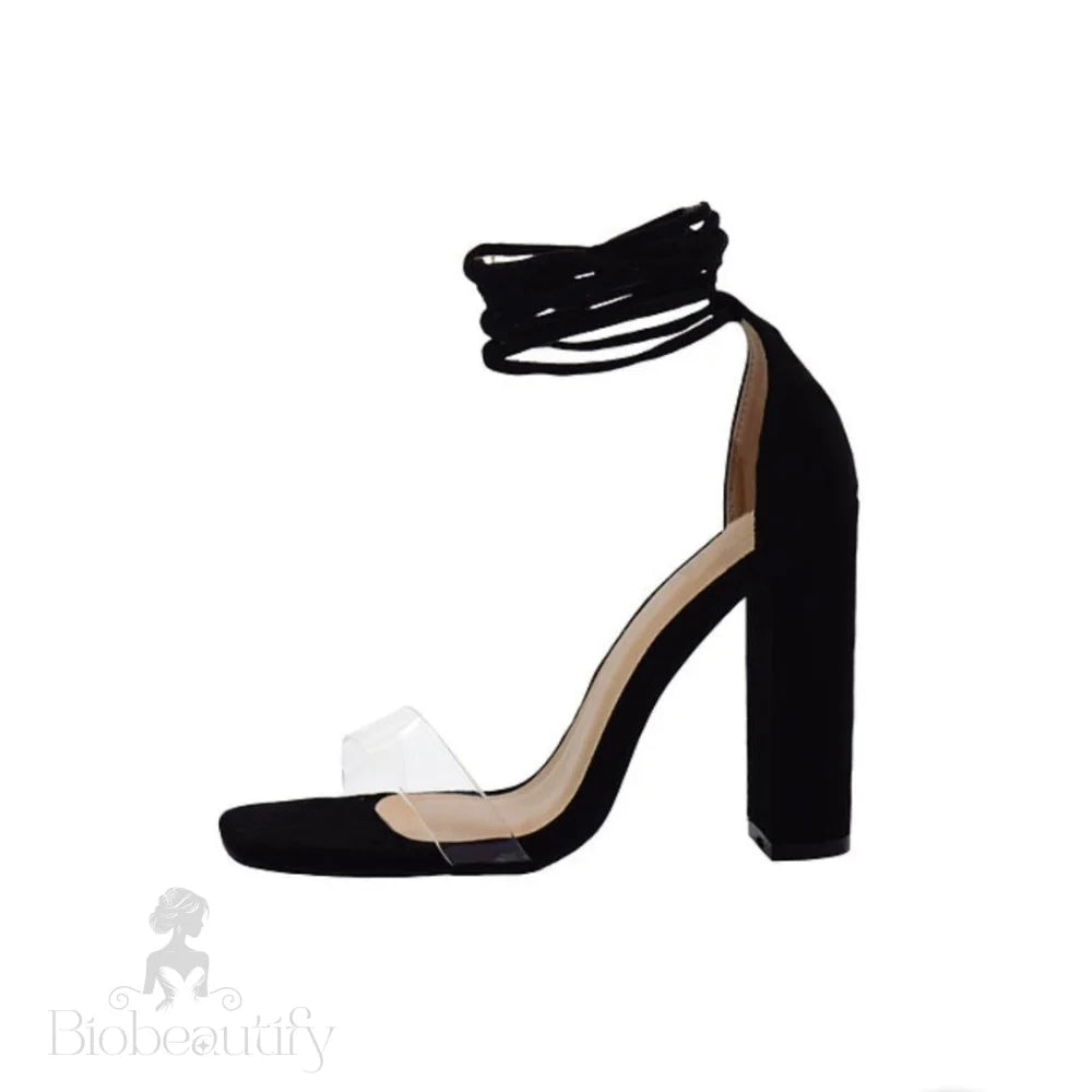 Adelle Black Heels 8.5 /