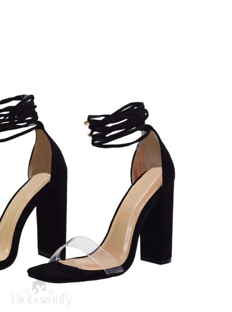 Adelle Black Heels 9 /