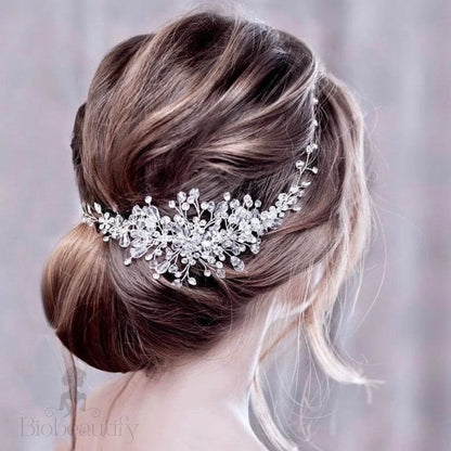 Wedding Hair Accessories - Austrian Crystal Bridal Hair Vine