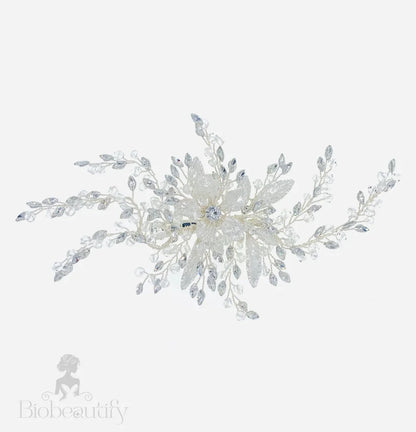 Alphonsine Wedding Hair Comb Clip With Austrian Crystals