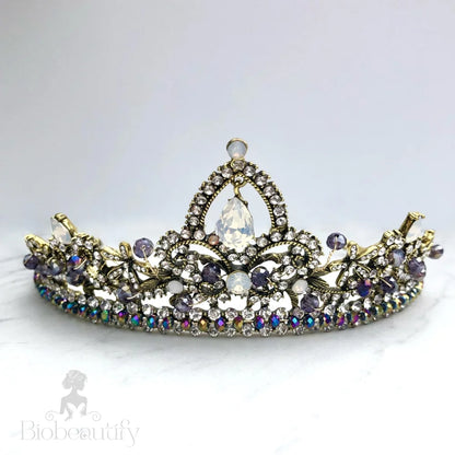 Amalina Boho Opal Bridal Tiara