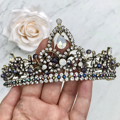 Amalina Boho Opal Bridal Tiara