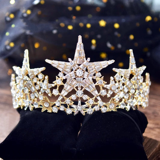 Wedding Hair Accessories - Star Bridal Tiara