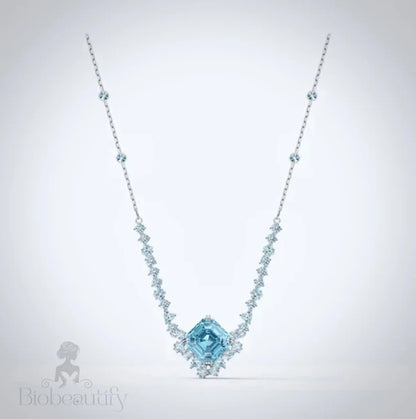 Aqua Blue Ocean-Inspired Bridal Jewelry Set