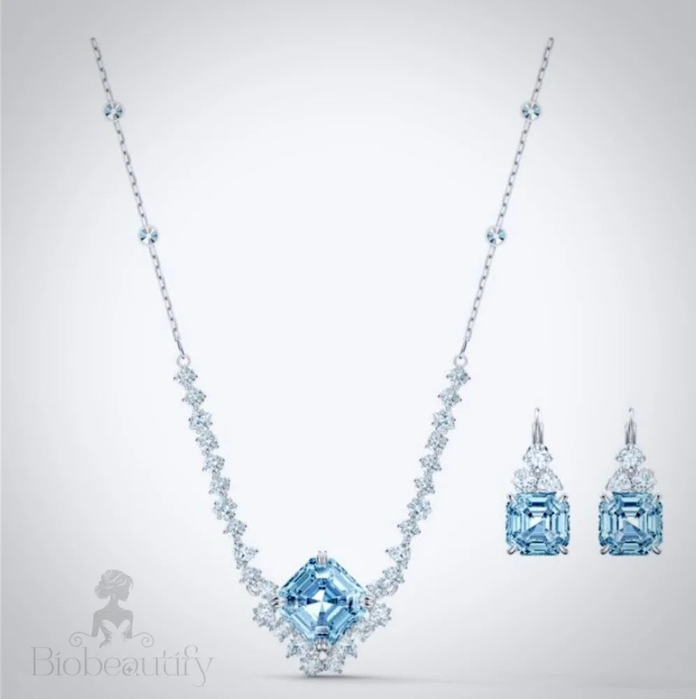 Wedding Jewelry - Aqua Blue Bridal Jewelry Set