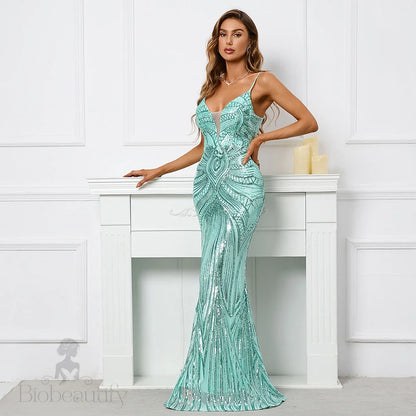 Arabella Sequin Mermaid Gown