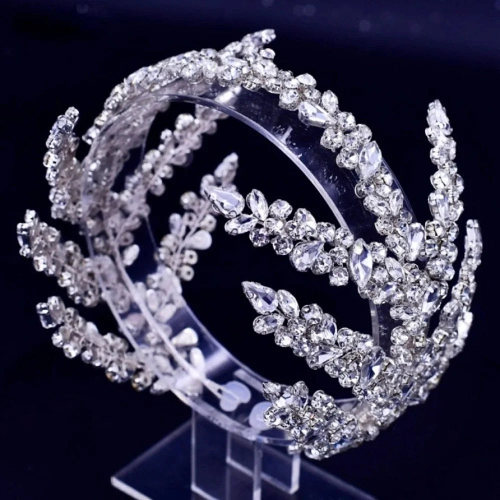 Argentina Silver Crystal Bridal Tiara