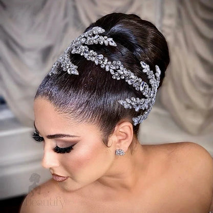 Argentina Silver Crystal Bridal Tiara