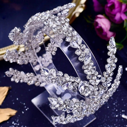 Argentina Silver Crystal Bridal Tiara