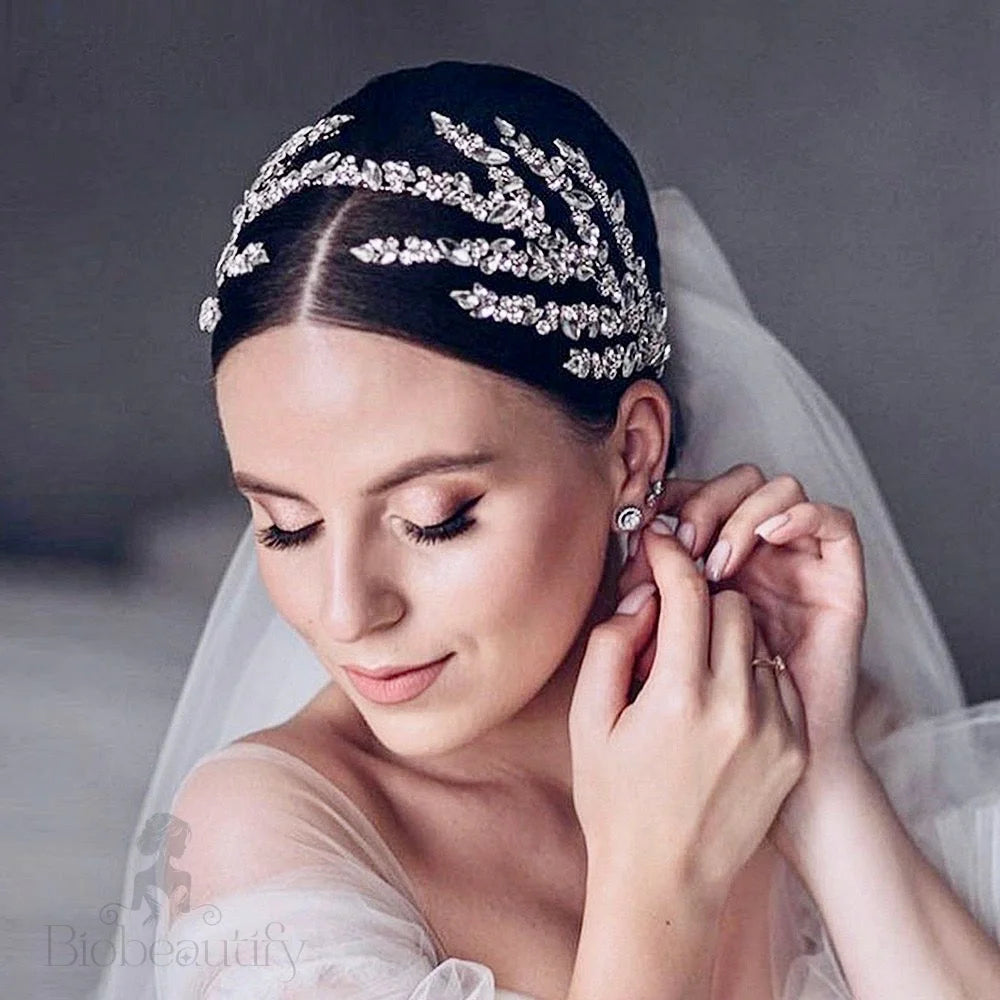 Argentina Silver Crystal Bridal Tiara