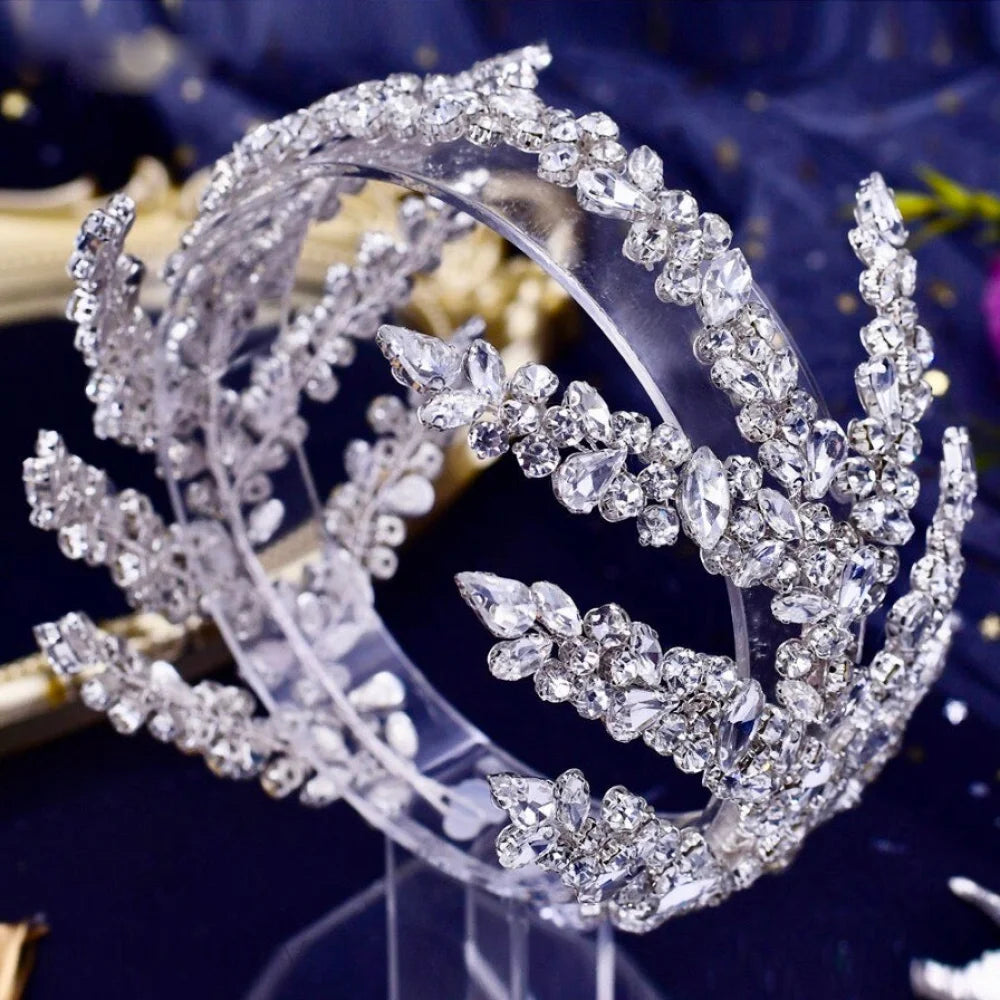 Argentina Silver Crystal Bridal Tiara