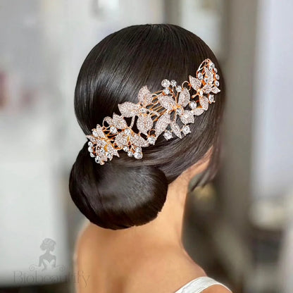 Wedding Hair Accessories - Austrian Crystal Bridal Hair Comb