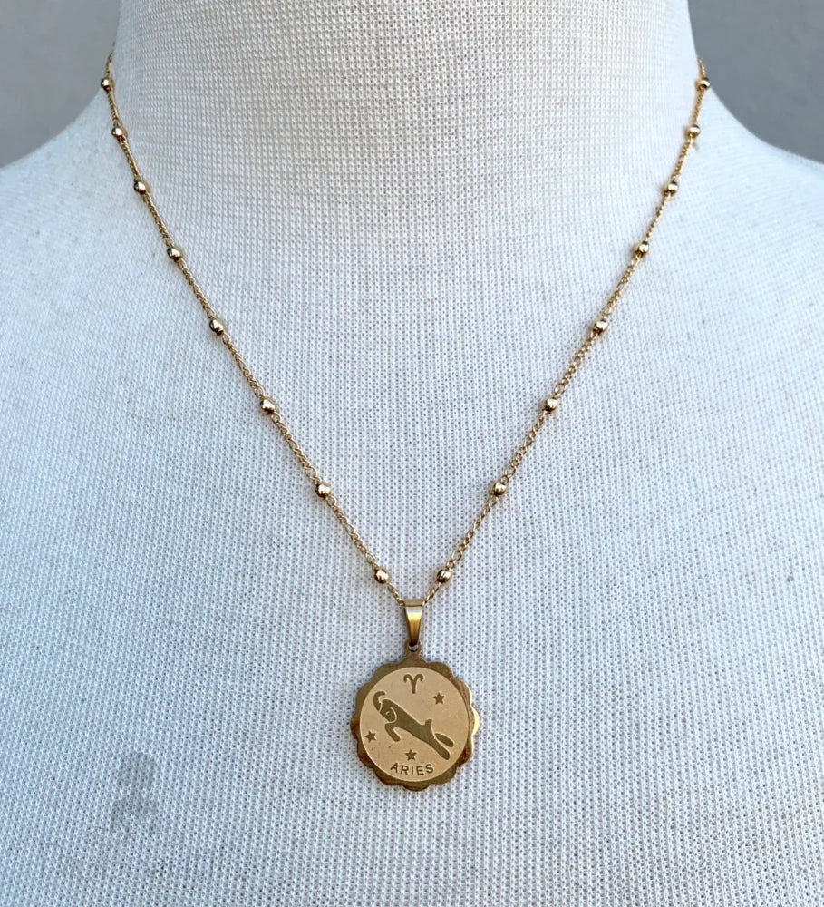 Astrological Pendant Necklace