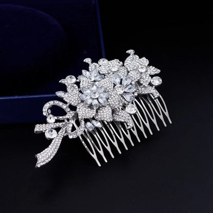 Auna Bridal Hair Comb With Crystals