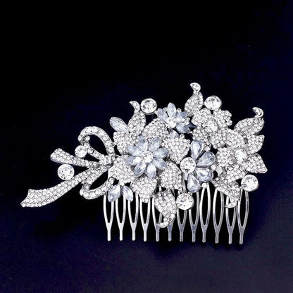 Auna Bridal Hair Comb With Crystals