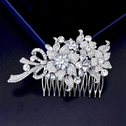 Auna Bridal Hair Comb With Crystals