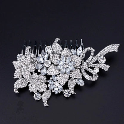 Auna Bridal Hair Comb With Crystals