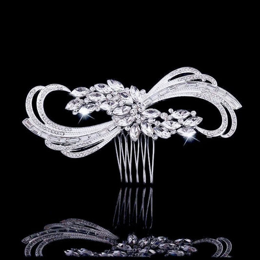 Aurora Austrian Crystal Bridal Hair Accessory