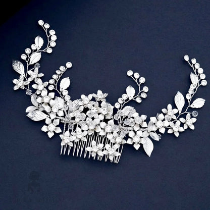 Austrian Crystal Bridal Hair Comb Maris