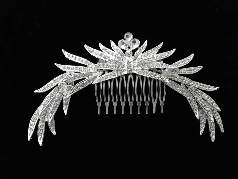 Austrian Crystal Bridal Hair Comb - Marlene