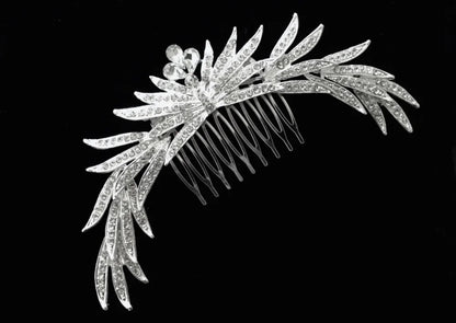 Austrian Crystal Bridal Hair Comb - Marlene