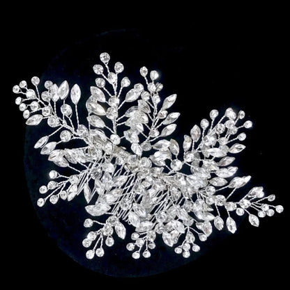 Austrian Crystal Bridal Hair Comb Melba