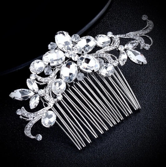 Austrian Crystal Hair Comb By Sarah