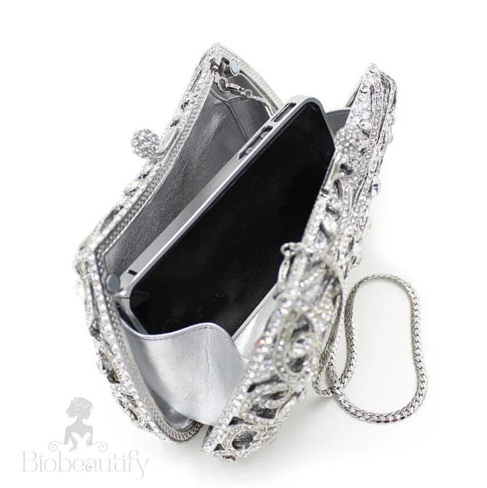 Ayanne Crystal Clutch Bag