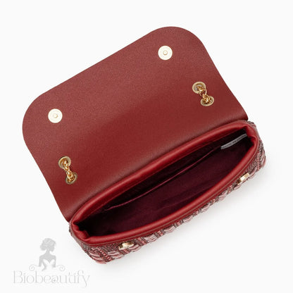 Ayesha Clutch Bag With Gemstones