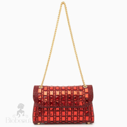 Ayesha Clutch Bag With Gemstones