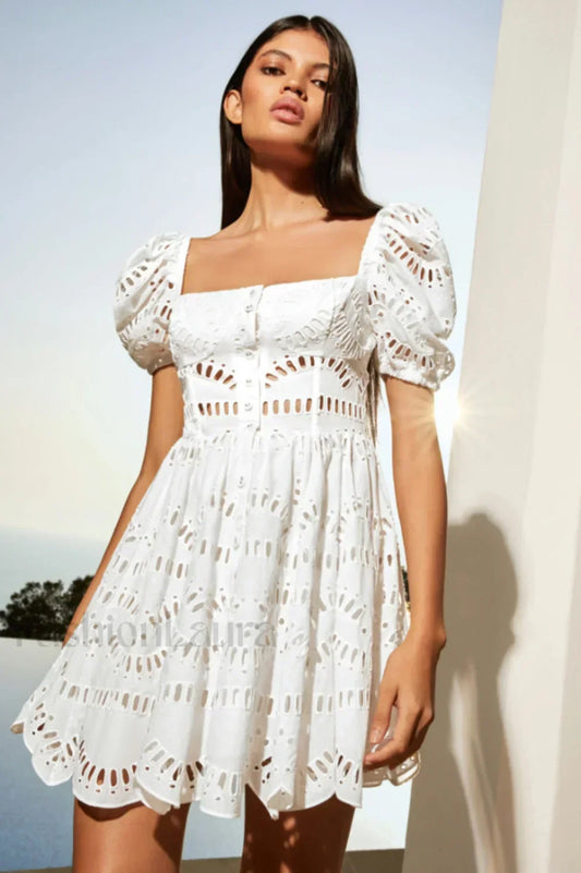 Ayiak Elegant Short Dress