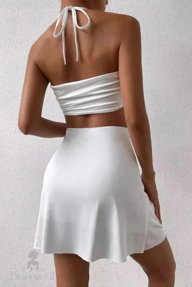 Backless Mini Dress