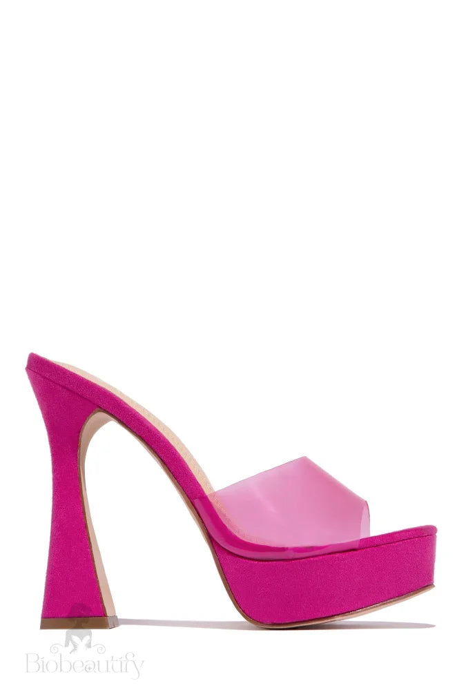 Barbie Platform Heels 7.5 / Pink