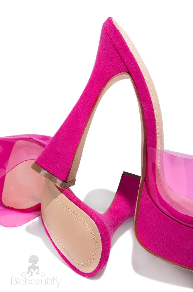 Barbie Platform Heels 8.5 / Pink