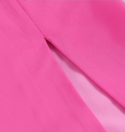 Slim Fit V-Neck Sling Dress