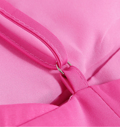 Slim Fit V-Neck Sling Dress