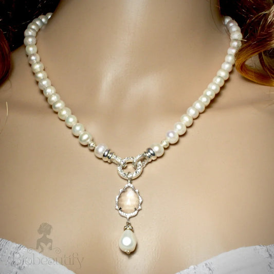 Becky Freshwater Pearl 3-Piece Bridal Jewelry Set