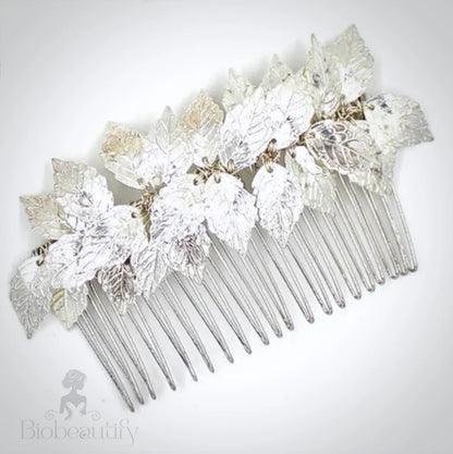 Wedding Hair Accessories - Silver Bridal Hair Comb