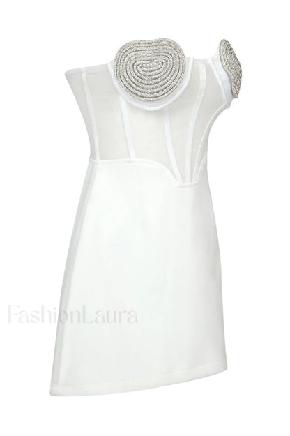 Best Lover Stylish Crystal Heart Dress