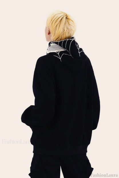 Black Spider Graphic Hoodie