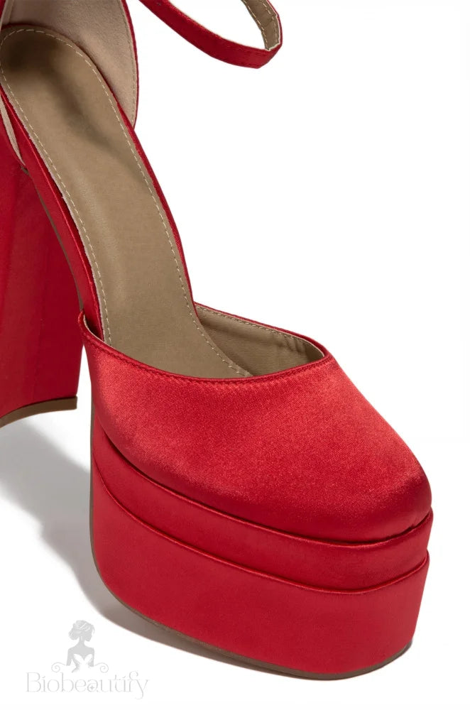 Blanca Red Heels 8 /