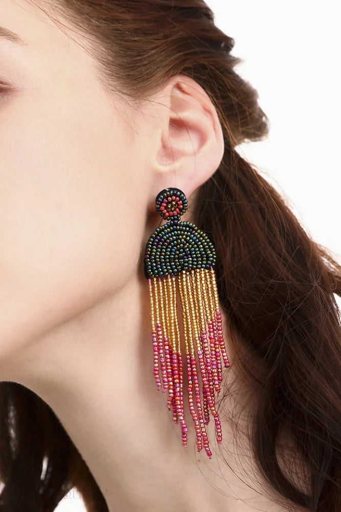 Bohemian Waterfall Dangle Earrings