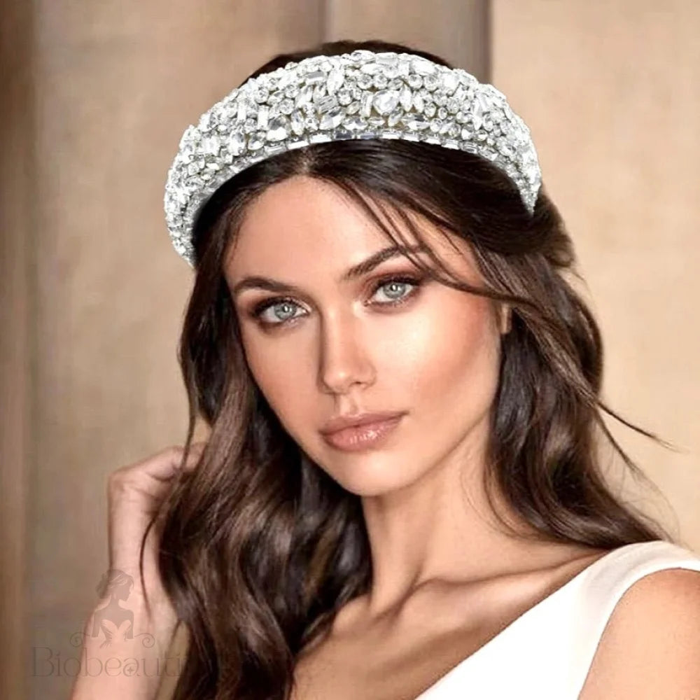 Brandalyn Royal Austrian Crystal Bridal Tiara Headband