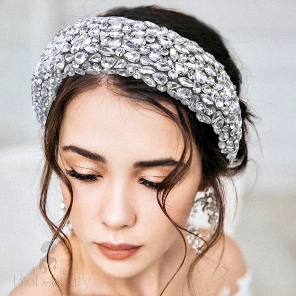 Brandalyn Royal Austrian Crystal Bridal Tiara Headband