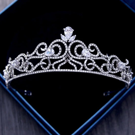 Brielle Cubic Zirconia Wedding Tiara