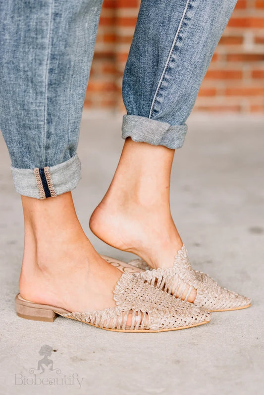 Camel Brown Mule Flats - Get Moving! 6 /