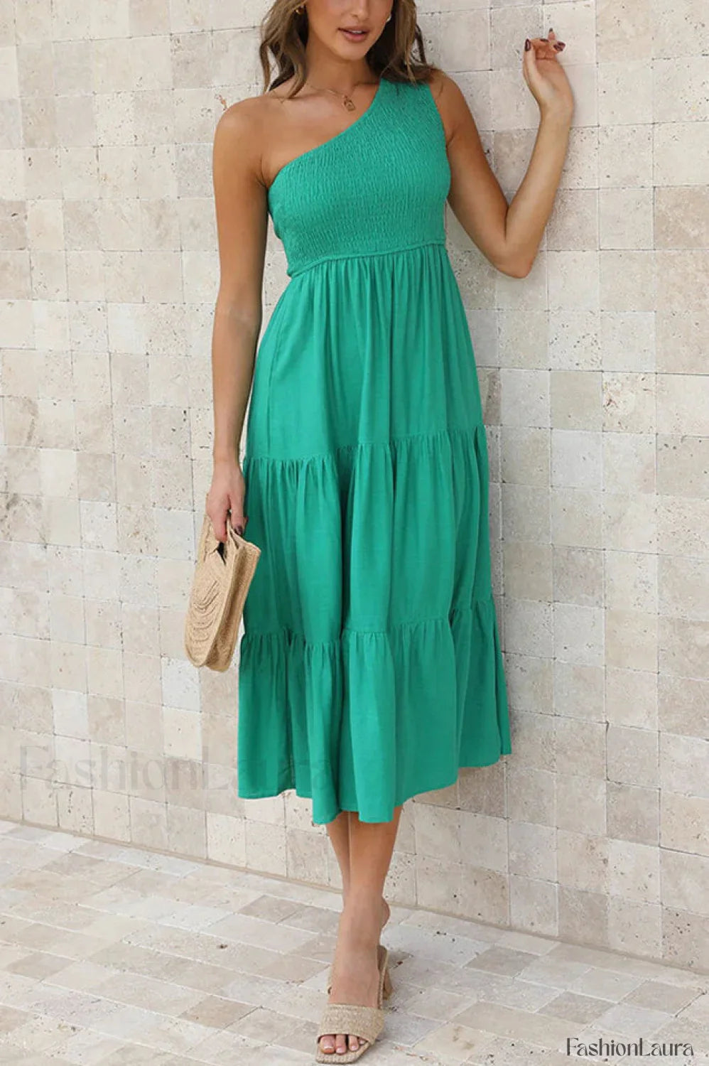 Cassy One Stylish Shoulder Abigail Dress